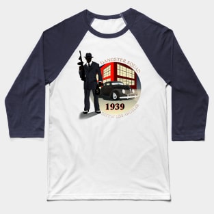 1939 City of Los Angeles Gangster Squad Lowrider Baseball T-Shirt